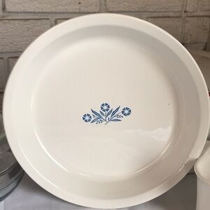 CorningWare Blue Cornflower pie plate